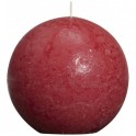 Rustic Σφαίρα Ø 100mm Wine Red