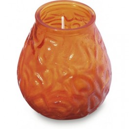 Κερί σε Γυάλινο Βάζο LOWBOY 104-99mm Πορτοκαλί