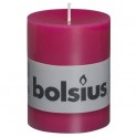 Κερί Κύλινδρος 100-68 mm Solid Coloured Φούξια