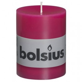 Κερί Κύλινδρος 100-68 mm Solid Coloured Φούξια