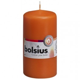 Κερί Κύλινδρος 130-70mm Πορτοκαλί