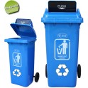 κάδος ανακύκλωσης 100lt