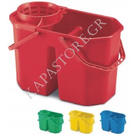 Πλαστικός κουβάς 2 κάδους