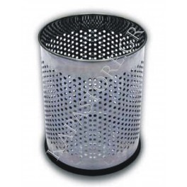 καλαθάκι γραφείου inox μεταλλικό